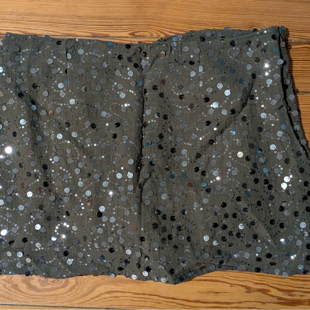 Zara Olive Green skort